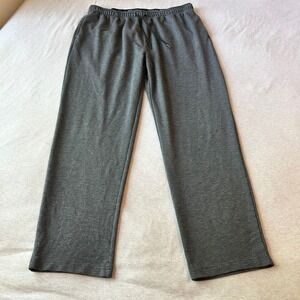 Eddie Bauer Mens XL Charcoal Gray Relaxed Fit Lounge Sweatpants Drawstring